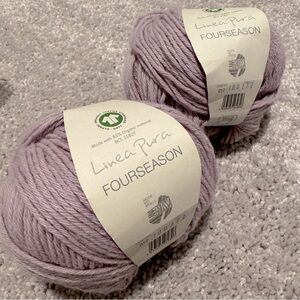 Lana Grossa Fourseason 036 Pastel Purple 2 Balls